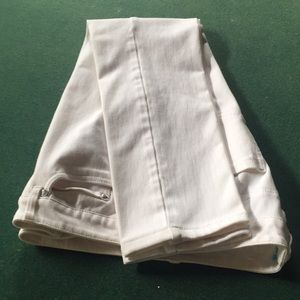 J. McLaughlin white skinny jeans - size 6